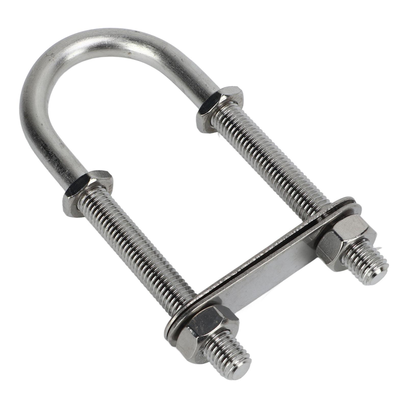 Marine Stainless Steel U Bolt Marine Boat Screw U Bolt with Nut Yacht Hardware Accessories M10