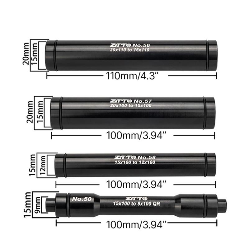 12/15mm Thru Axles Adapter Bike Thru Axles Bikes Hub Adapter Tubiform Shaft Adapter Wheel Fork Axles Front Axles To 9mm