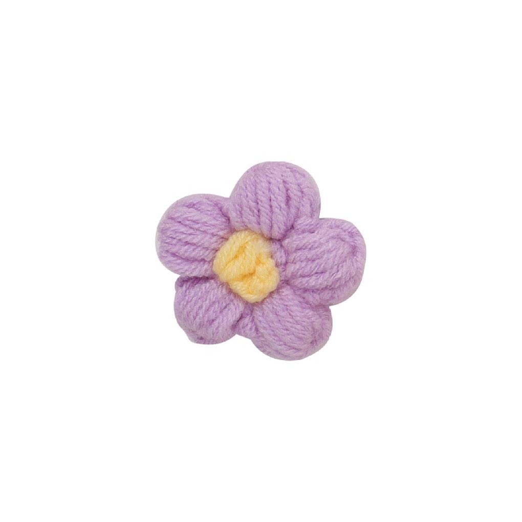 Brooches Knitting Handmade Flowers Self-Assembly Accessory Accessories Clothes Ornament Material Jewelry Yarn Ornaments