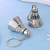 Keychain Pendant Lightweight Metal Sports Keychain Badminton Table Tennis Squash Racket Charm Key Holder