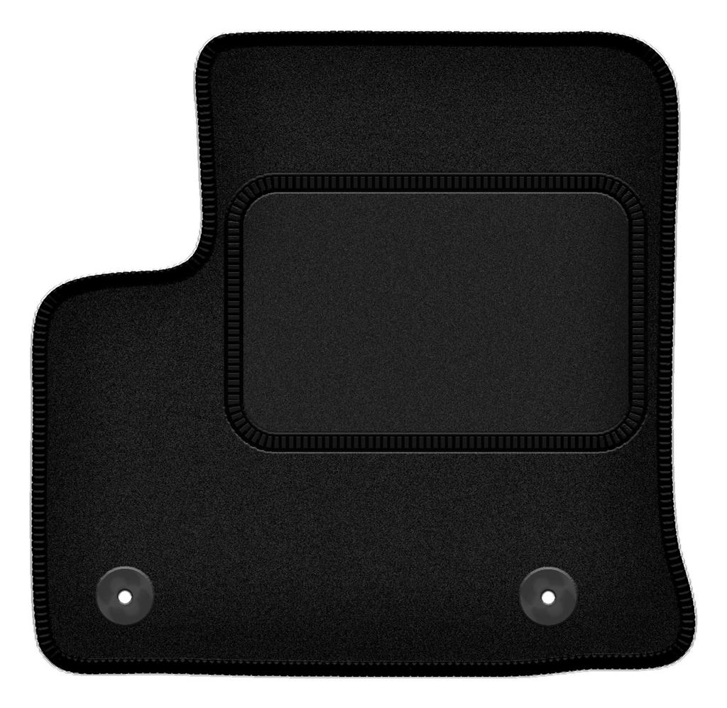 Driver's mat black for: Citroen e-C4 hatchback (2021-)