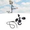 Trans Wind Sensor,   5V Wind   Sensor,   Anemometer, Wind Measurement, Three Cup Wind Measuring Detector, Temperature Monitoring Se