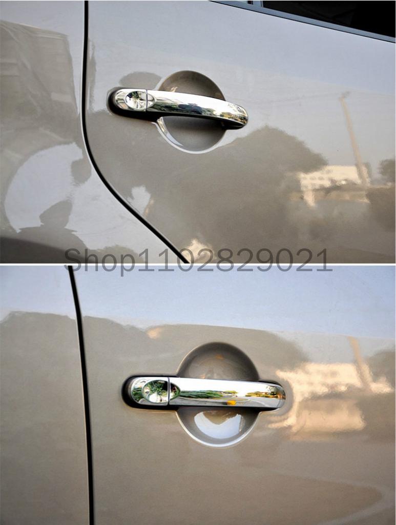Car Door Handle Cover Trim Styling Stickers Accessories For Volkswagen VW Touran MK1 2003-2015 2014 2013 2012 2011 2010 2009