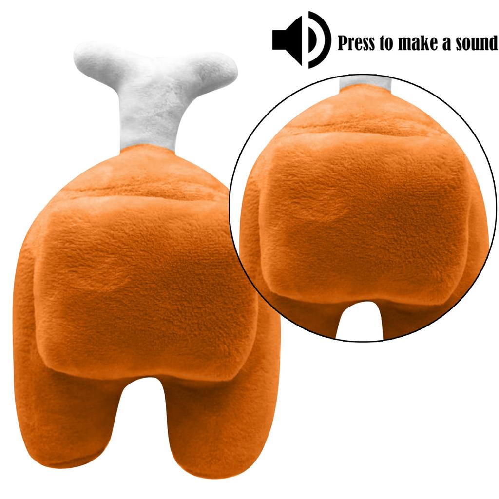 HOT Soft Plush Colorful Crewmate Plush Toy Game Doll Cute Hand Size Kids Gift