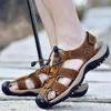 New Hollow-out Wading Shoes Men Sandals Hiking Shoes Summer Casual Beach Sandals Plus Size 38-48
