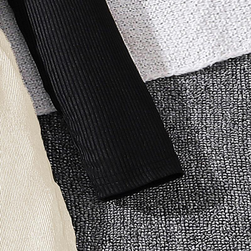 Mädchen 6-12Y Set Kinderanzug Herbst und Winter Neue Weste Strickjacke + Langarm Strickhemd + Hose Kinderkleidung