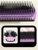 9 Row Cushion Hair Brush for Natural Curly Hair 3 Sizes Detangling Comb for Volumizing and Shaping Curls Gentle Defining Wide Teeth