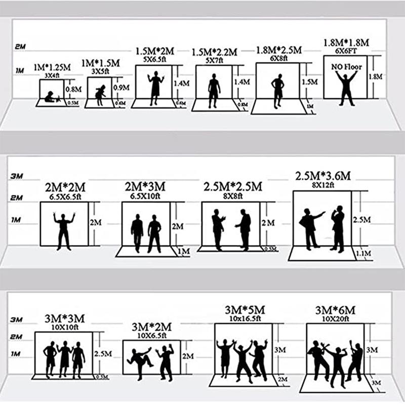 Valentine's Day Photo Photography Props Background Cloth Vinyl Backdrop Party Decor