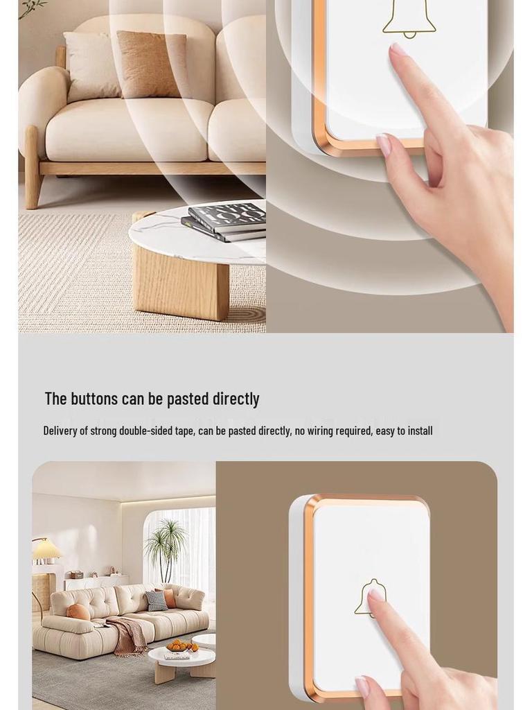 2024 Smart Wireless Doorbell with Ultra-Long Range and Outdoor Monitoring