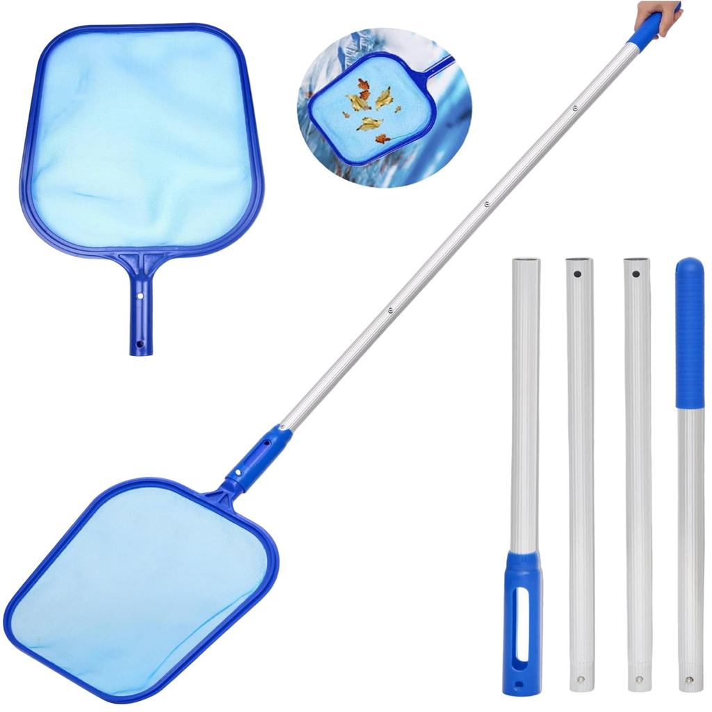 Pool Cleaning Net Skimmer Net Swimming Pool Cleaning Leaf Skimmer Mesh Frame Net Professional Cleaning Accessories for Pool