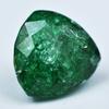 Trillion Cut 16.75 Ct Natural Green Emerald Loose Gemstone CERTIFIED