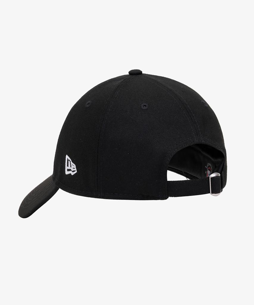 NEW ERA Mlb Basic La Dodgers Unstructured Ball Cap White On Black