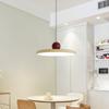 Modern LED Pendant Lights 40cm Green Flat Cover Hanging Lamps For Living Room Restaurant Coffee Shop Office Bar Lighting Luster