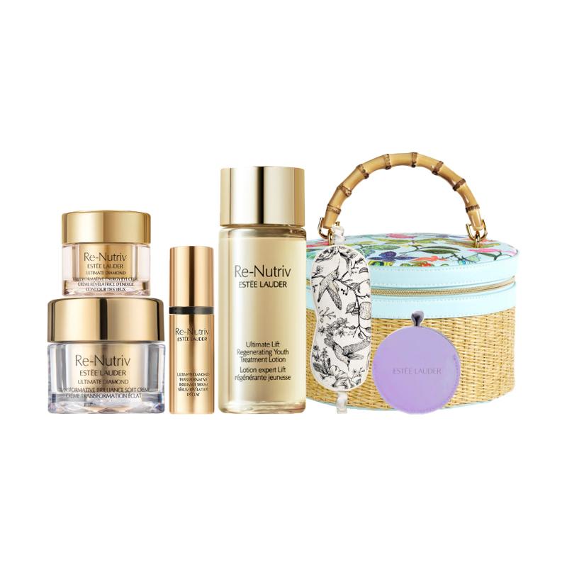 

ESTEE LAUDER Black Diamond Eye Creams & Face Creams Samples Skincare Sets Moisturizing And Hydrating Seven Piece Set Gentle