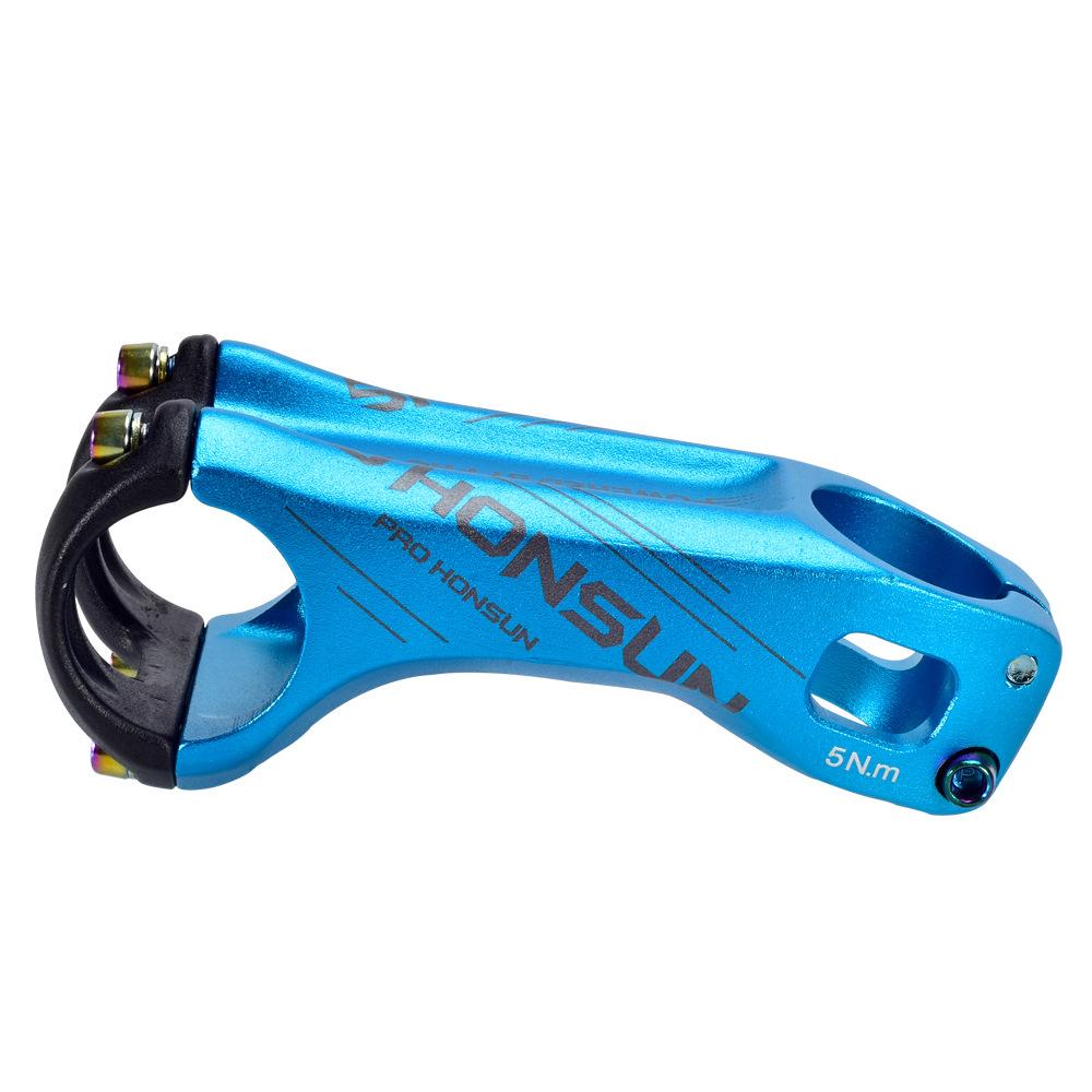 Mountainbike-Vorbau, -17 Grad, Aluminiumlegierung, 70 mm/90 mm, negativer Winkel