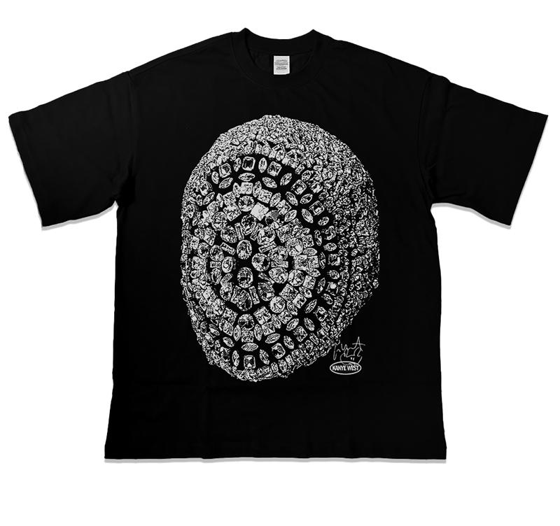 2025 Kanye West SZA Drake Fayaz Hip Hopový Umělec Americké Těžké Tričko s Krátkým Rukávem Streetové Tričko s Krátkým Rukávem