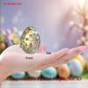 2D Flat Acrylic Easter Egg Desktop Decoration, Cross Design, Suitable for Wall Decoration, Porch, Room, Villa, Accents Home, Hallway, or Workplace - R