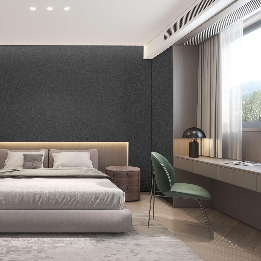 Matt Ensfarget Selvklebende Tapet for Vegger På Ruller for Stue Kjøkken Møbler Veggdekorativ Vinyl PVC Veggklistremerker