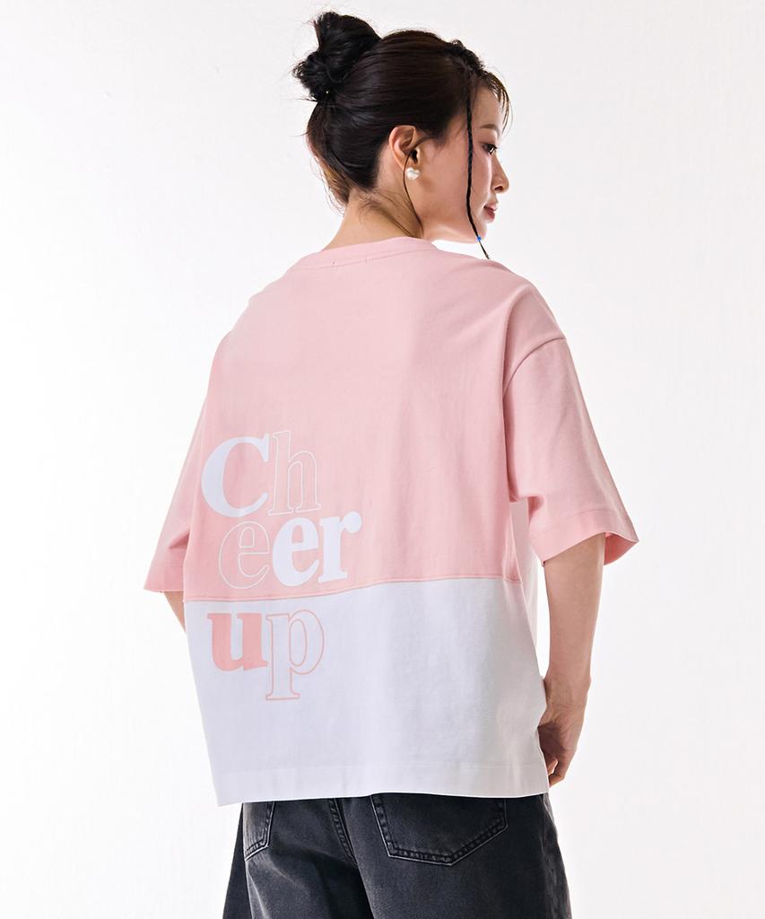 CHASECULT Women'S Color Block Short Sleeve T-Shirt-Dbrg5892D0P