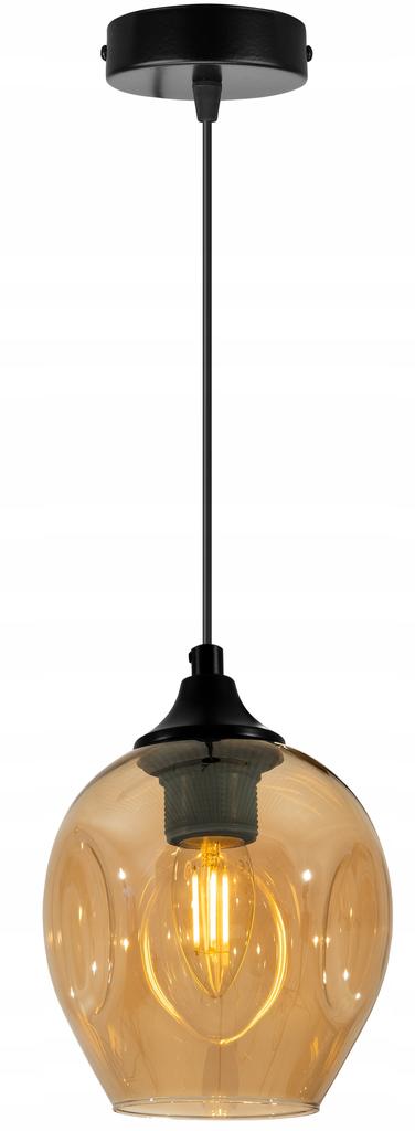 MODERN CEILING HANGING LAMP GLASS CHANDELIER