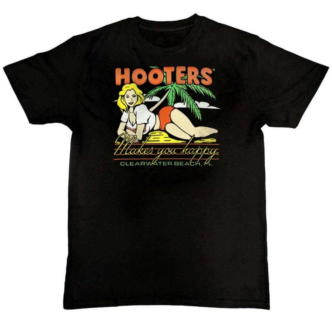 VIntage Hooters Band Make Your Happy Mens T-Shirt S-4XL S