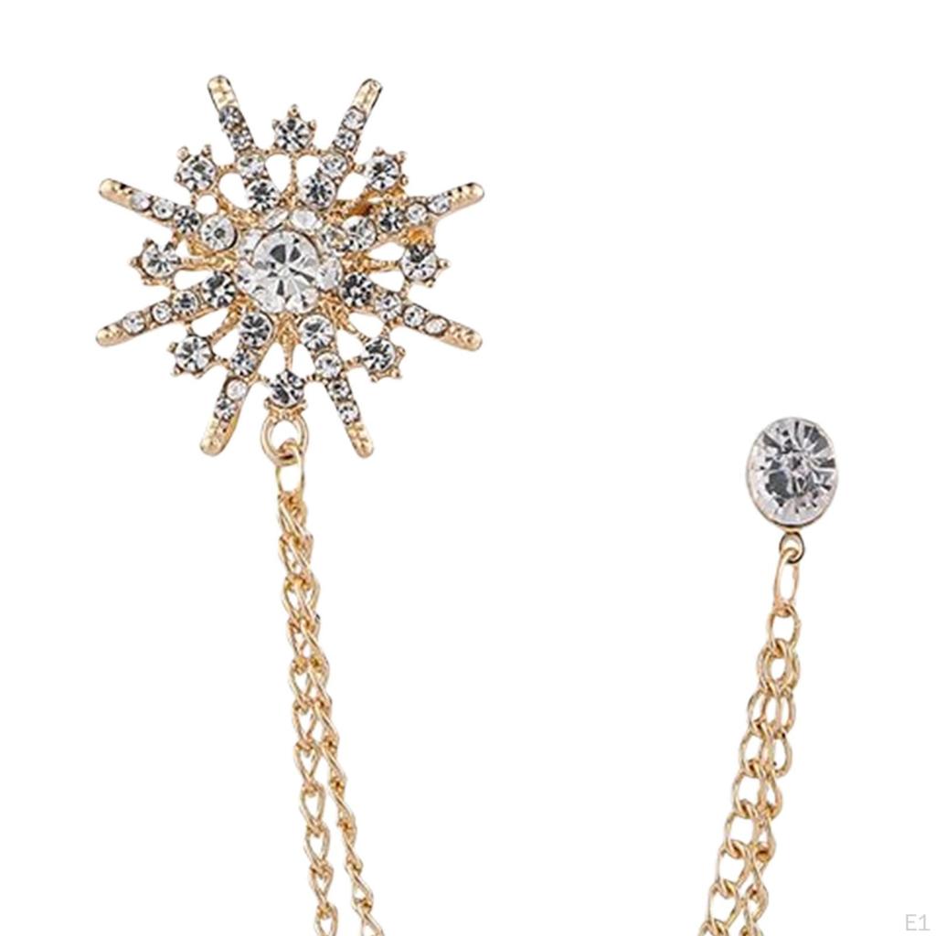 Elegant Rhinestone Brooch Pin, Dressing Decoration Gift Accessories Retro Pretty Charm Boutonniere