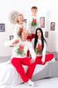 Men’s Holiday Pajamas – Soft Knit & Matching Family Style, Winter, 8625-F HC