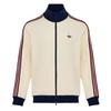 Originals Stand Collar Zipper Striped Knit Jacket Men Jackets KY5769
