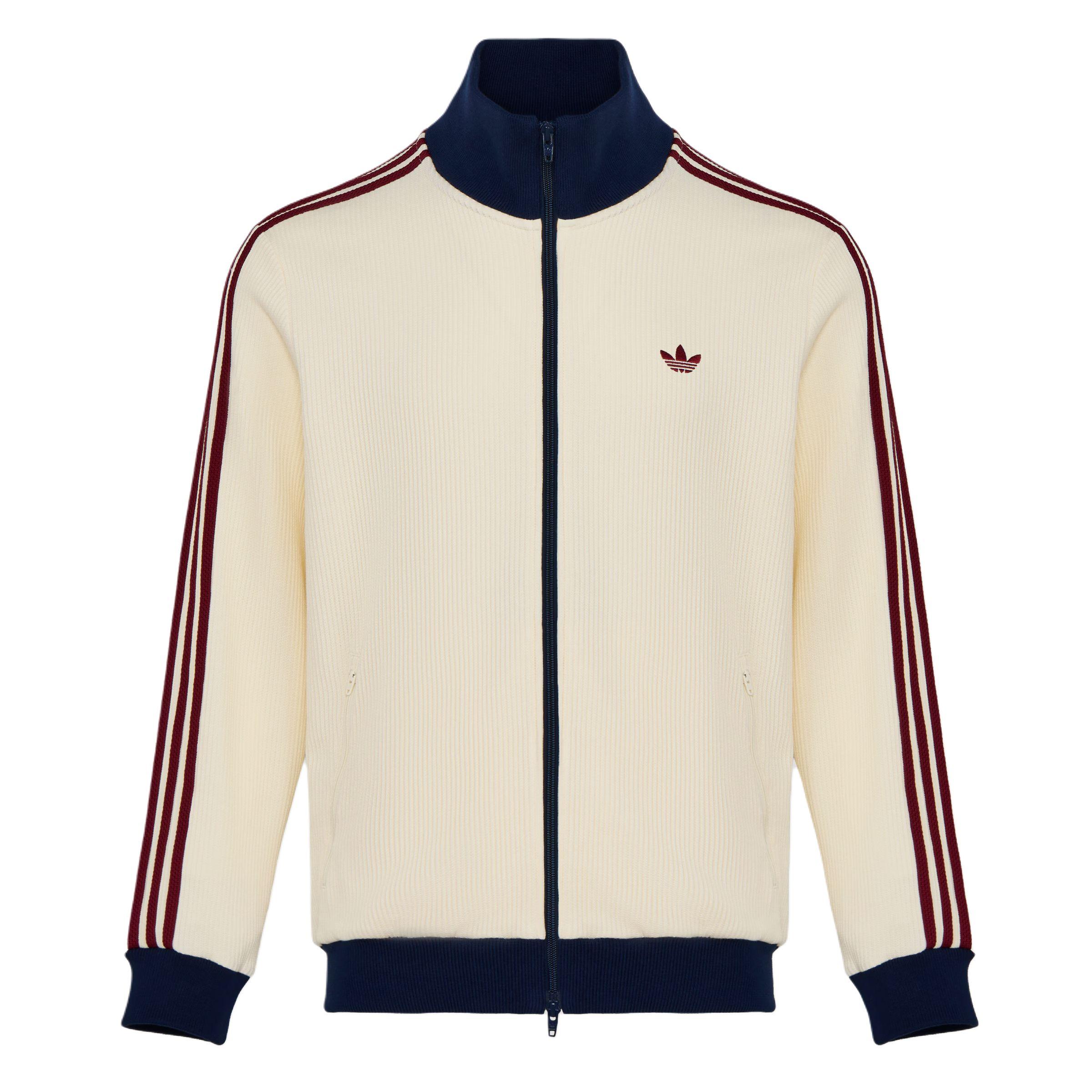 Adidas Originals Jackets Men s Ivory Stand Collar Moderate Other KY5769 L