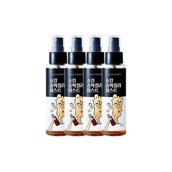 Shocking Jomsak Killer Mist 100ml x 4/Intensive care for problematic feet