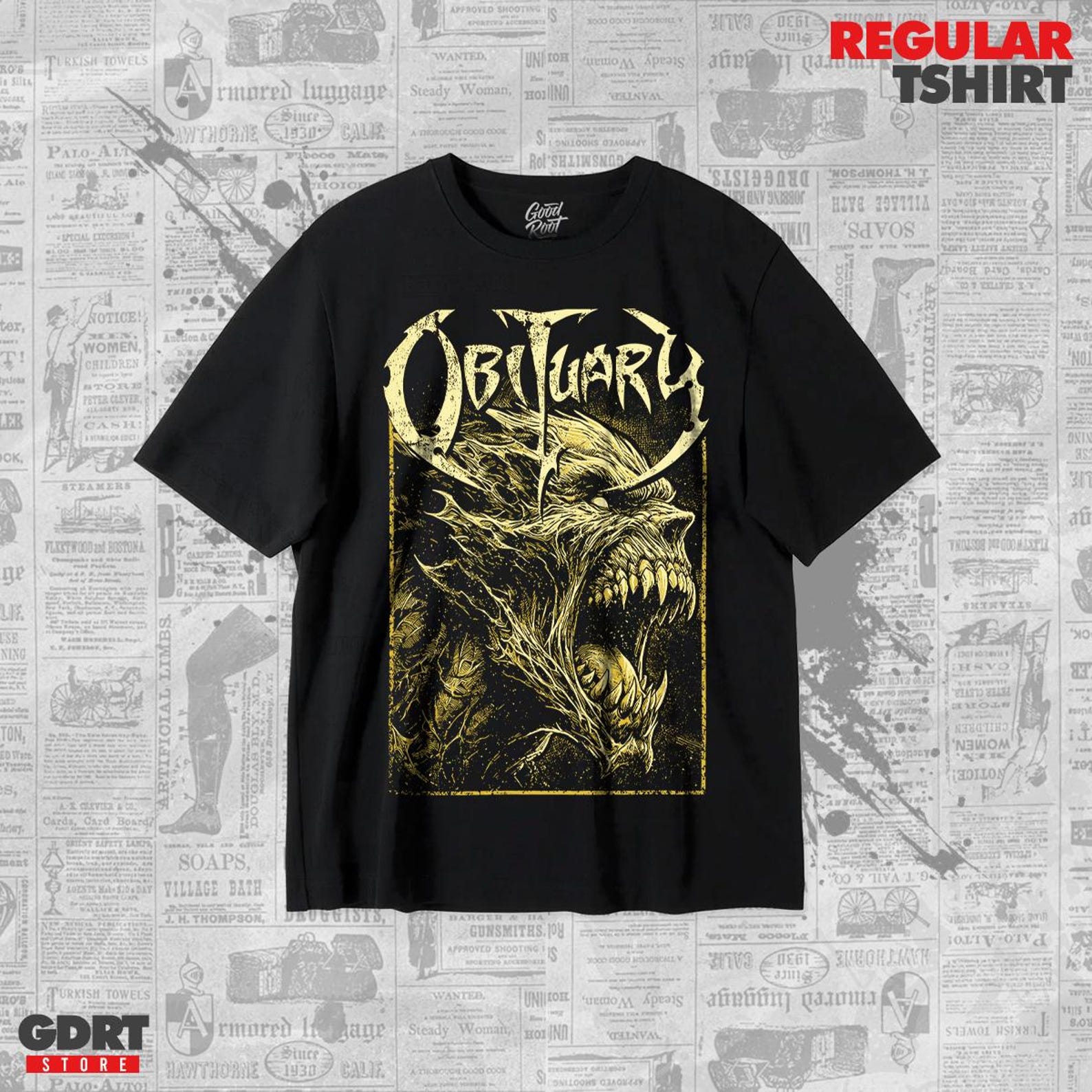 Obituary T shirt - Darkest Day Albums - Unisex Heavy Shirt 2XL