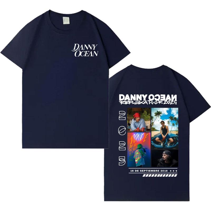 Rapper Danny Ocean Album Merch Tshirt Mens Fashion High Quality Casual Clothes Oversized Aesthetic Cozy Short Sleeve Teenagers