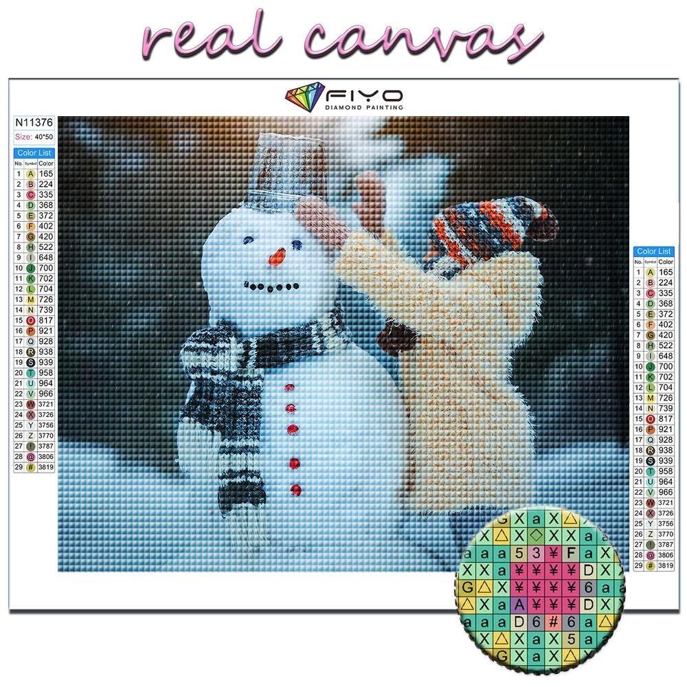 Diamond Painting Christmas Tree Santa Snowman Embroidery Cross Stitch Rhinestone Home Decor