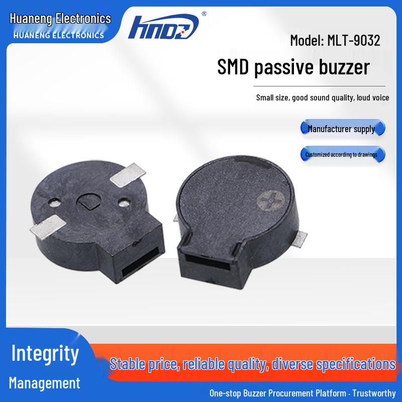 Compact MLT-9032 SMD Passive Buzzer, 9032 MLT-9032