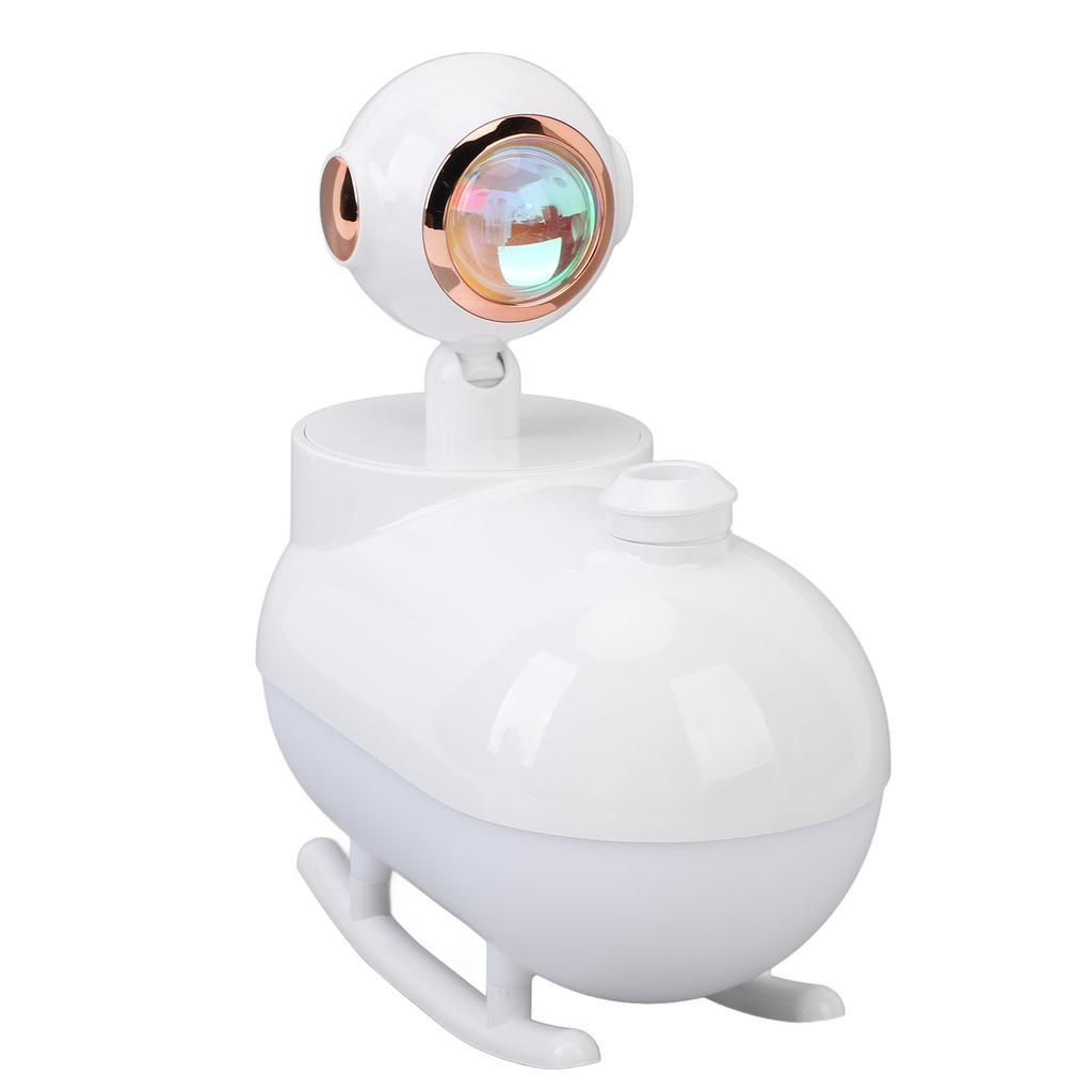 Mini Umidificador de Ar Silencioso Portátil Multifuncional Umidificador de Aroma para Estudo Dormitório 300ml