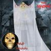 Mask Hanging Skull Ghost Glowing Ghost Ornament Halloween Decoration  Courtyard Decoration