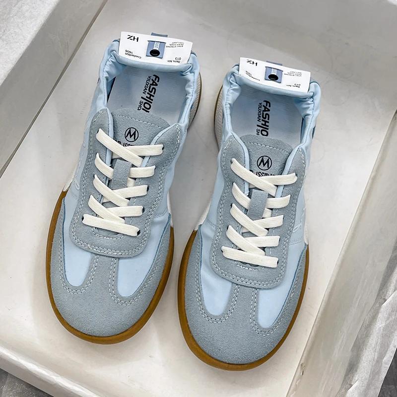 Fashion Women's Network Celebrity Sneakers, Running Training Shoes, Casual dance, German, Breathable and elastic, Forrest, Summer 2024