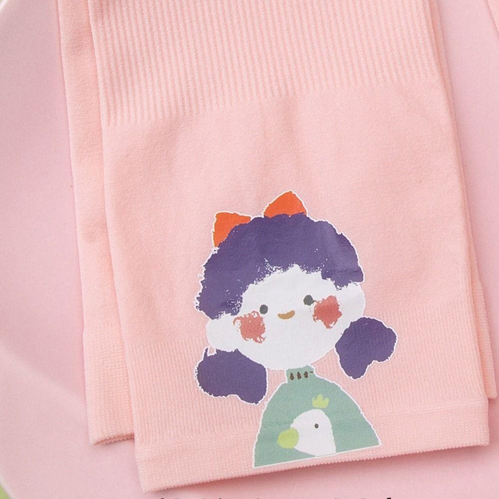 Insulation Anti-UV Cartoon Girl Arm Warmers Ice Silk Sleeves Sun Protection Cover Sunscreen Sleeve