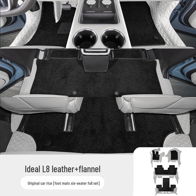 Ideal L8 Trunk Mat: Full Coverage Tail Box Liner for Car Interior Modification
