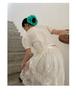 Interpret Beauty Summer 2025 French Lace A-line Midi Skirt S5185