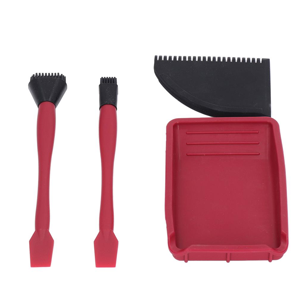 Kompletny Zestaw Kleju Silikonowego Klej do Drewna Pędzle do Nakładania Tacka Grzebień Szkoła Nakładanie Rozprowadzacz Aplikator Zestaw