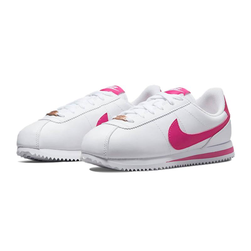 Nike Cortez White Pink Prime GS Sneakers 904764-109