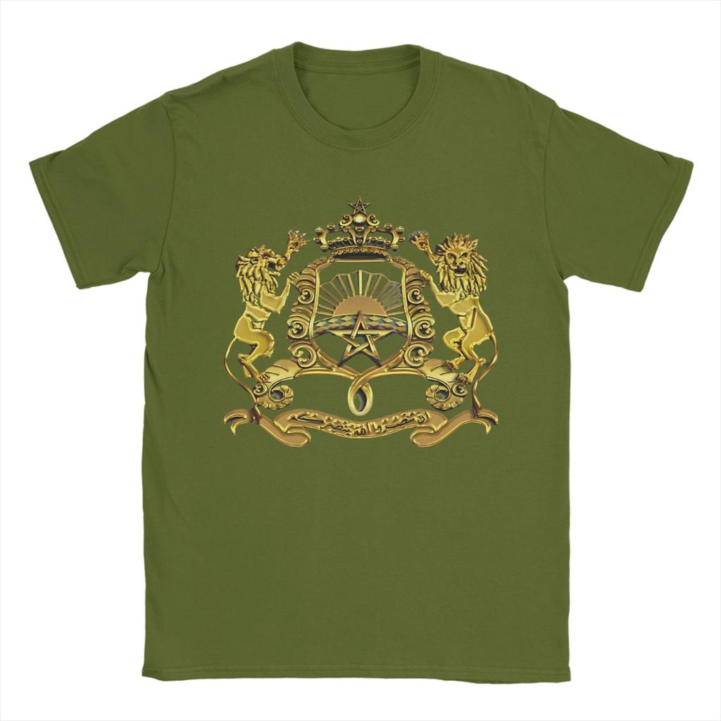 Streetwear TShirt Summer Kingdom Of Morocco  Novelty TShirts  Cotton Tshirt for Men Y2K Casual Print Short Sleeve Tees