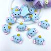 20pcs Hand Painted Resin Unicorn Flatback Cabochons  For Hair Bow Centers DIY Scrapbooking Decor
