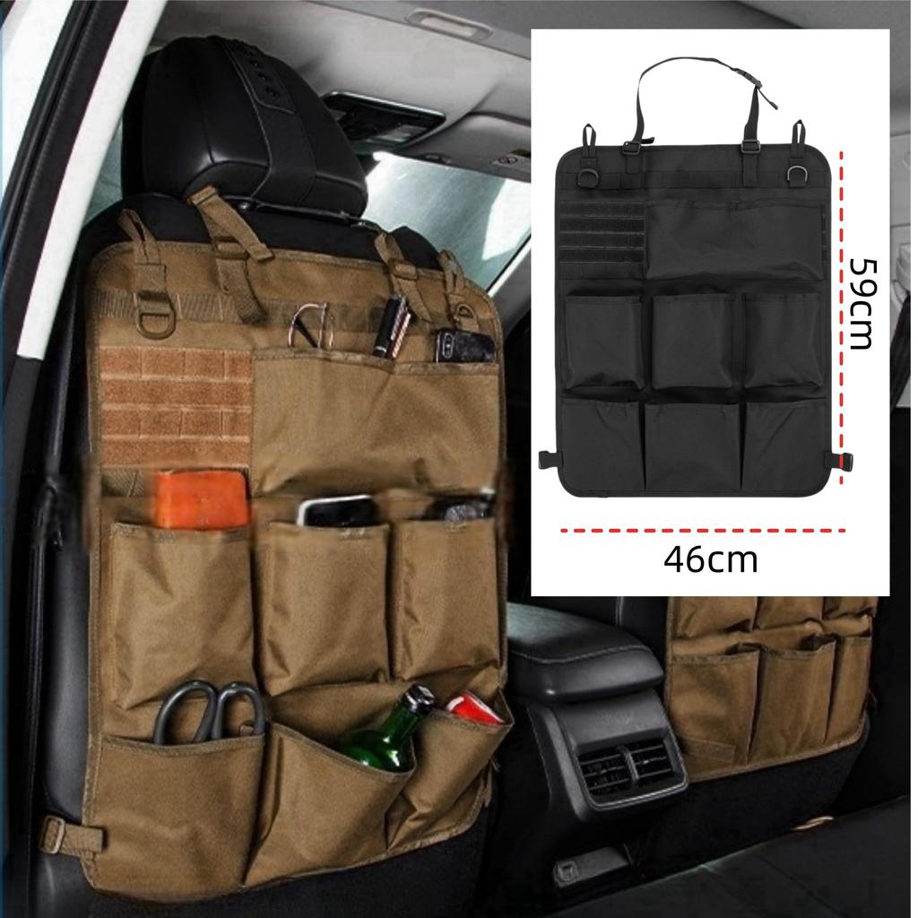 EXCEREY Car Storage Backseat Tool Bedside Pencil Large Car Convenient Kick Pocket, Bag, Pouch, Storage, Case, Capacity, Accessories, Item, Guard,