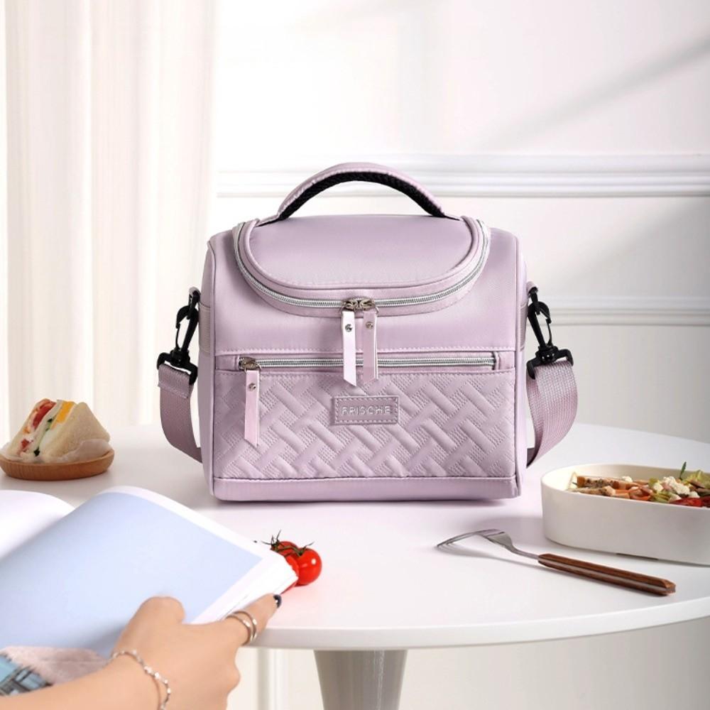 Thickened Picnic Bag PEVA Cooler Bag Portable Insulated Bag  Students