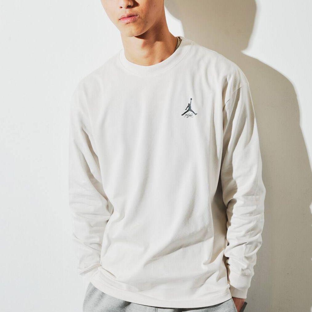 New JORDAN T Shirts Men Beige DV8427-030