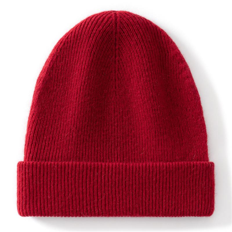 New Autumn and Winter Unisex Gold Coin Needle Cap Warm Ear Protecting and Cold Proof Knitted Cap