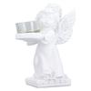Angel Candle Holder Retro Cute Romantic Decorative Figurine Tealight Holder for Living Room Office