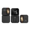 I17 Mini Foldable Phone Dual SIM 1.77inch HD Colorful Screen Quick Dialing Long Term Battery Small CellPhone Flashlight Music Player Mobile Phone